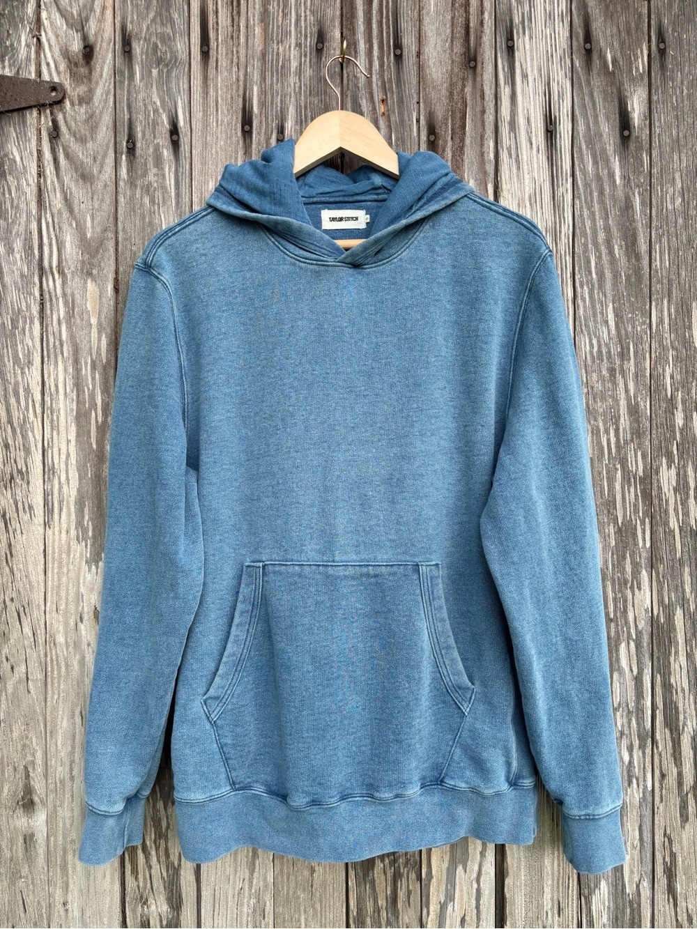 Taylor Stitch Après Hoodie indigo blue size 40